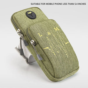 Sport Cell Phone Zipper Arm Bag Men Women Running Mobile Phone Pouch  Fitness Climbing Gadget Phone Bag Creadit Card Holder