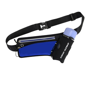BGreen Sports Waterproof  Cell Phone Waist Pouch Running Wait Belt Bag Cycling Waist Phone Bag Hiking Water Bottle Gadget Holder