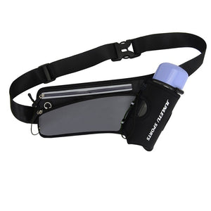 BGreen Sports Waterproof  Cell Phone Waist Pouch Running Wait Belt Bag Cycling Waist Phone Bag Hiking Water Bottle Gadget Holder