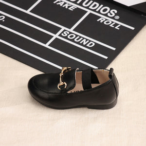 Dolakids 2020 new girl princess shoes baby shoes Leather shoes han version single shoes for children 1-6 years old